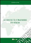 Le società straniere in Italia libro