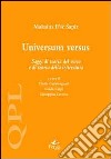 Universum versus. Saggi di teoria del verso e di teoria della letteratura libro