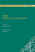 Imerio. Orazioni 44 e 54 Colonna libro