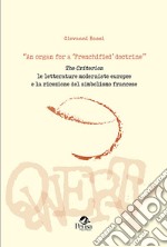 «An organ for a 'Frenchified' doctrine». The Criterion. Le letterature moderniste europee e la ricezione del simbolismo francese libro