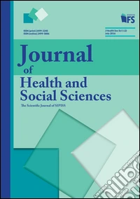 Journal of health and social sciences (2016). Vol. 2: July libro