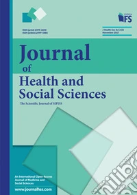 Journal of health and social sciences (2017). Vol. 3: November libro