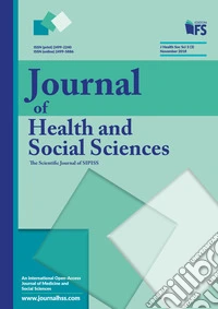 Journal of health and social sciences (2018). Vol. 3: November libro