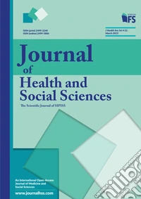 Journal of health and social sciences (2019). Vol. 1: March libro
