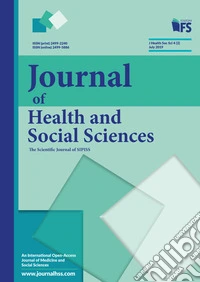 Journal of health and social sciences (2019). Vol. 2: July libro