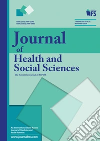 Journal of health and social sciences (2019). Vol. 3: November libro