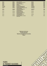 L'ordine plurale. Teorie e progetti per le rovine libro