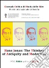 Giornale critico della storia delle idee (2015). Vol. 14: Hans Jonas. The thinker of antiquity and modernity libro