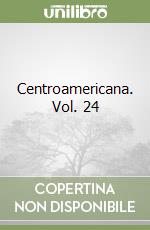 Centroamericana. Vol. 24 libro