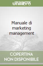 Manuale di marketing management