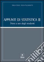 Appunti di statistica 2. Note a uso degli studenti