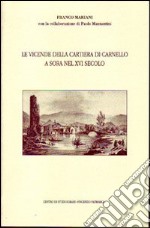 Le vicende della cartiera di Carnello a Sora nel XVI secolo libro