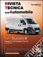 Fiat Ducato III. Diesel 2.3 JTD multijet (euro 5) dal 04/2011 libro