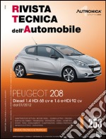 Peugeot 208. Diesel 1.4 HDI 68CV e 1.6 E-HDI 92 CV libro