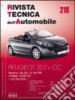 Peugeot 207 1.4 16V. 1.6 THP Benzina e 1.4 HDi libro