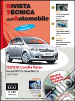 Toyota Corolla Verso Benzina VVTi 110 cv e Diesel D4D libro