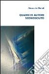 Quadri d'autore sconosciuto libro