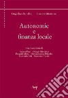 Autonomie e finanza locale libro