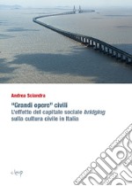 «Grandi opere» civili. L'effetto del capitale sociale bridging sulla cultura civile in Italia libro