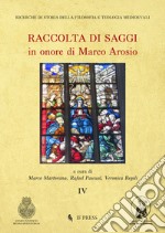 Raccolta di saggi in onore di Marco Arosio. Vol. 4 libro