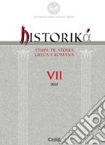 Historiká. Studi di storia greca e romana (2017). Vol. 7 libro