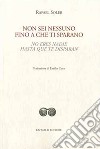 Non sei nessuno fino a che ti sparano-No eres nadie hasta que te disparan libro