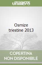 Osmize triestine 2013 libro