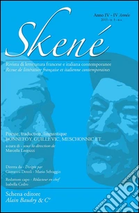 Skené. Rivista di letteratura francese e italiana contemporanee. Vol. 5 libro