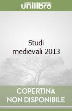 Studi medievali 2013 libro