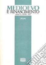 Medioevo e Rinascimento. Nuova serie (31) (2017) libro