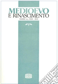 Medioevo e Rinascimento. Nuova serie (33) (2019)