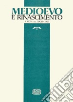 Medioevo e Rinascimento. Nuova serie (34) (2020). Vol. 31 libro