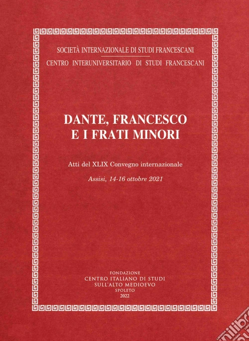 Dante, Francesco e i frati minori