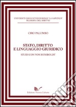 Stato, diritto e linguaggio giuridico. Studi con Von Humboldt libro