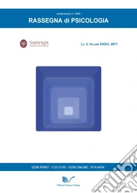 Rassegna di psicologia (2017). Vol. 3 libro