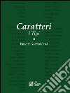 Caratteri. I tipi libro