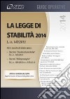 Legge di stabilità 2014 libro