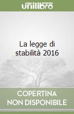 La legge di stabilità 2016