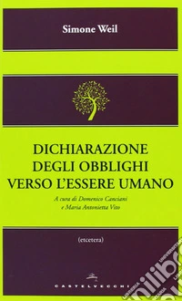 Dichiarazione degli obblighi verso l'essere umano