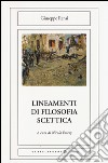 Lineamenti di filosofia scettica libro