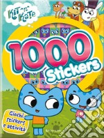 1000 stickers. Kit N Kate. Con adesivi. Ediz. a colori libro