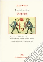 Economia e società. Diritto libro