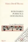 Dizionario portatile di ecologia libro