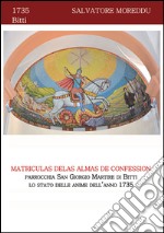 Matriculas delas almas de confession libro