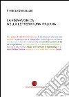 La fisarmonica nella letteratura italiana libro di Bernasconi Fiorenzo