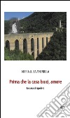 Prima che la casa bruci, amore. La casa di Spoleto libro di Amendola Maria Luisa