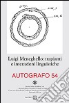 Luigi Meneghello: trapianti e interazioni linguistiche libro
