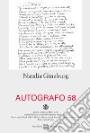 Autografo. Natalia Ginzburg (2017). Vol. 58 libro