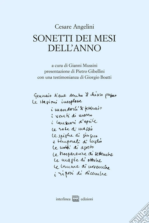 Sonetti dei mesi dell'anno