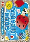 Giochi di carta. Colora, costruisci, attacca gli stickers. Vol. 1 libro